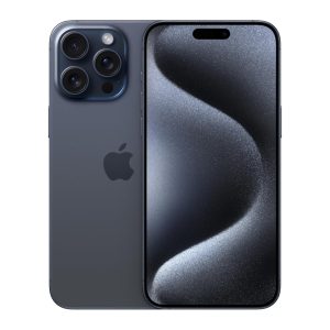 Apple iPhone 15 Pro Max, 256GB, Blue Titanium - Unlocked (Renewed)