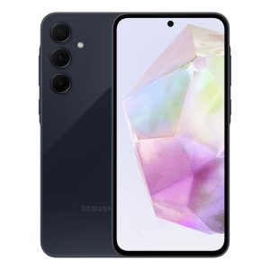 Galaxy A35 5G A Series Cell Phone, 128GB Unlocked Android Smartphone, AMOLED Display, Advanced Triple Camera System, Expandable Storage, Rugged Design, US Version, 2024, Awesome Navy