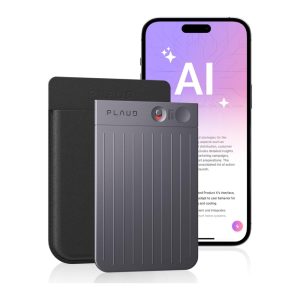 AI Voice Recorder, PLAUD Note Voice Recorder w/Case, App Control, Transcribe & Summarize with AI Technology
