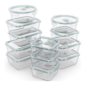 Glass Food Storage Containers with Lids