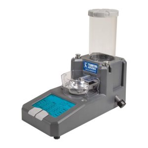 Intellidropper Electronic Powder Measure for Powder Measuring with LCD Display and Free Reloading Database App for iPhone, Windows, and Google, Gray