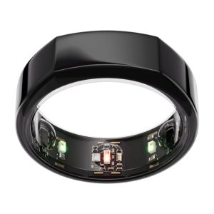 Oura Ring Gen3 Heritage - Black - Size 10 - Smart Ring - Size First with Oura Ring Gen3 Sizing Kit - Sleep Tracking Wearable - Heart Rate - Fitness Tracker - 5-7 Days Battery Life