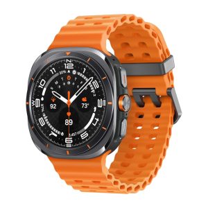 SAMSUNG Galaxy Watch Ultra 47mm LTE AI Smartwatch w/Energy Score, Wellness Tips, Heart Rate Tracking, Sleep Monitor, Fitness Tracker, GPS, 2024,Titanium Gray 